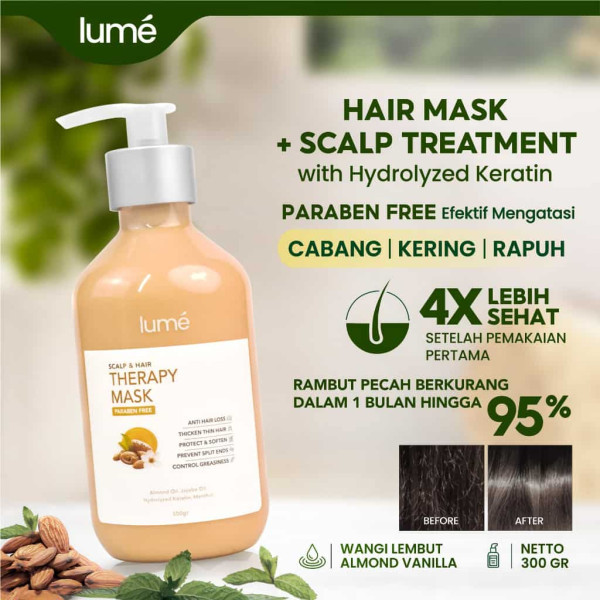LUME Scalp And Hair Therapy Mask