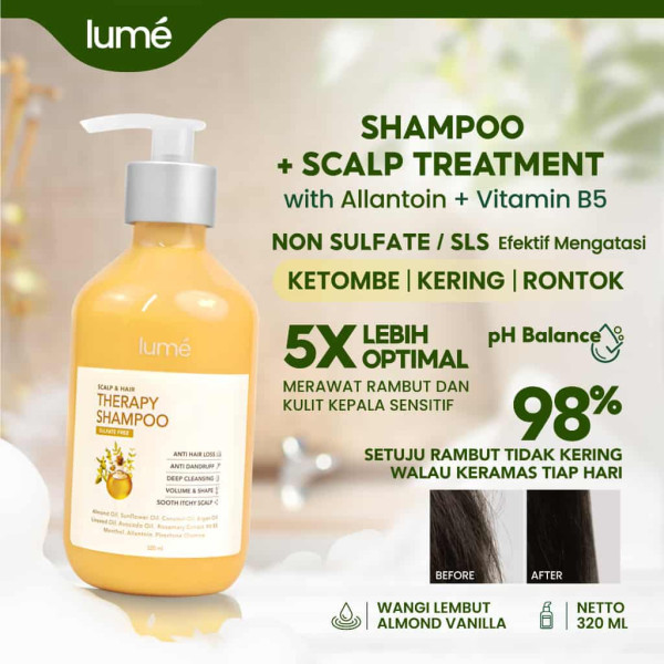 LUME Scalp And Hair Therapy Shampoo